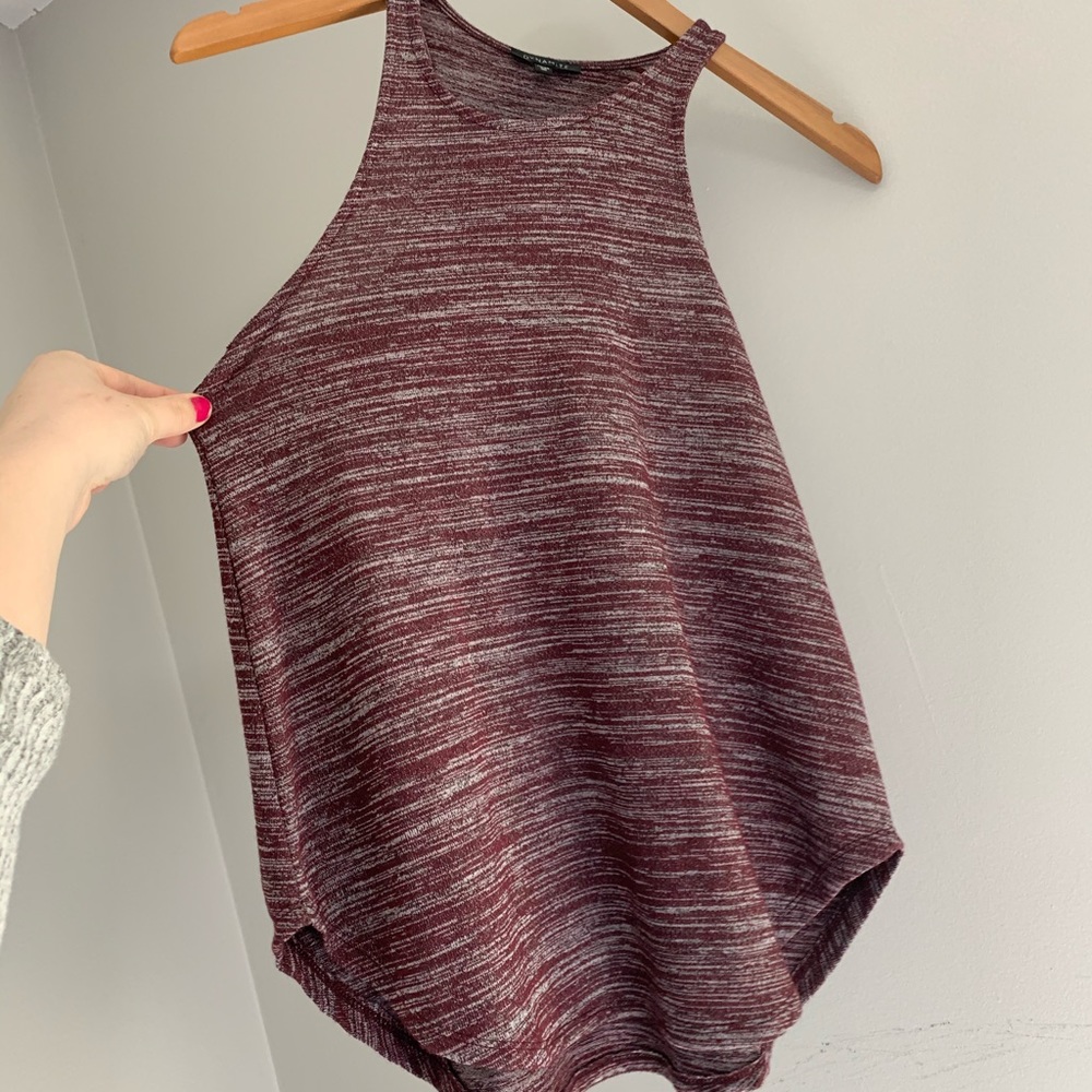 (2/$20) Dynamite XS Burgundy Summer Tank